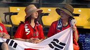 大战未开场边美女如云 南韩美女清凉一夏肤白貌美