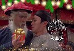 圣诞恶搞！戴红帽的白胡子老爷爷来了 听说是个功夫高手