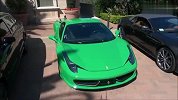 马儿求领养 青绿色法拉利458 Italia