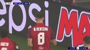 第4分钟萨尔茨堡球员贝里沙进球 萨尔茨堡1-0拜仁慕尼黑