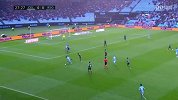 第28分钟塞尔塔球员阿斯帕斯射门