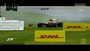F1-13赛季-练习赛-英国站-惊魂一幕！马萨第2练撞车 座驾面目全非-花絮