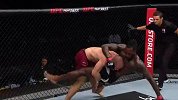 下潜抱摔骑乘砸拳一气呵成 塞尔维亚小将UFC首秀献终结
