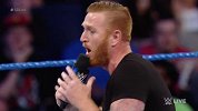 WWE-16年-SD第884期：希斯莱特不满落选大闹赛场 惨遭莱诺蛮牛冲撞-花絮