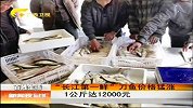 新闻夜总汇-20120324-“长江第一鲜”刀鱼价格猛涨.1公斤达12000元