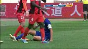 中国足协杯-13赛季-淘汰赛-半决赛-第2回合：大连阿尔滨董学升接传球推射偏出-花絮