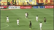 J联赛-14赛季-联赛-第25轮-第9分钟射门 鹿岛土居圣真挑过门将射门打飞-花絮