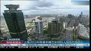 上海2015年将基本确立全球性人民币产品中心