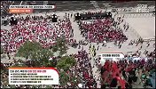 首战逆转取胜！实拍在光化门看球的韩国球迷的反应