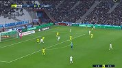第39分钟马赛球员桑松进球 马赛1-1南特