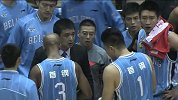CBA-1415赛季-常规赛-第14轮-北京队暂停 闵鹿蕾怒手指李根怒骂（新疆vs北京）-花絮