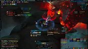 《魔兽世界》死亡之翼的疯狂火法视角
