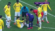 意外情况 吴曦受伤无法坚持被高天意替换下场