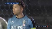 下半场补时第3分钟川崎前锋球员斋藤学射门