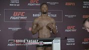 UFC on ESPN2称重仪式 一切就绪静待明日站立巅峰对决