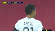 第2分钟里尔球员安德烈射门 - 被扑
