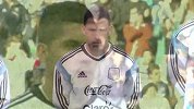 世界杯-14年-热身赛-阿根廷斯洛文尼亚双方球员高唱国歌-花絮