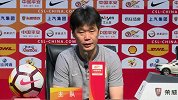 李霄鹏直言赛程密集伤病多 但确保场上队员会努力付出