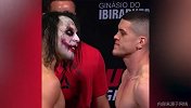 经典！UFC马库斯小丑装扮亮相称重仪式