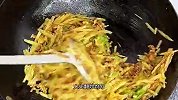 土豆丝炒肉，美味家常菜，卷饼配米饭那都老香了
