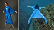 能让你在水下“飞行”的泳衣！老外仿生魔鬼鱼，发明水下翼装！