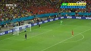 世界杯-14年-淘汰赛-1/4决赛-荷兰队范佩西推射死角入网-花絮