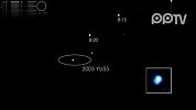 美国宇航局实时跟踪2005 YU55小行星运动轨迹