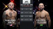 UFC267预热：老将愈战愈勇 特谢拉全场疯狂暴击史密斯