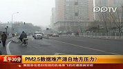 PM2.5数据难产 源自地方压力