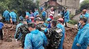 浙江新昌县一村庄发生山洪致2人死亡 12户房屋被冲毁