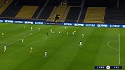 第18分钟多特蒙德球员哈兰德进球 多特蒙德1-0布鲁日