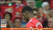 英超-1718赛季-联赛-第1轮-第65分钟射门 曼联前场连续围攻 拉什福德左路内切强行射门击中立柱-花絮