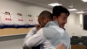 亚运会金牌加持！孙兴慜回热刺卢卡斯拥抱 寒暄手势你能看懂吗？