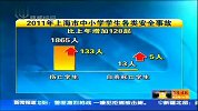 上海公布中小学生安全情况 自杀死亡人数呈上升趋势