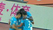 中甲-桑戈尔2球马丁斯难救主 呼和浩特2-1浙江绿城