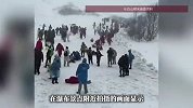 白山积雪超一人高网友怀疑是AI，景区回应