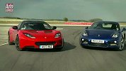 2014款保时捷Cayman S、2013款莲花Evora S 赛道对比测试