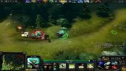 老党DOTA2第一视角 死亡先知一场充满想象的比赛