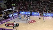 CBA-1415赛季-季后赛-总决赛-第2场-贺天举突破到内线妙传韩德君上篮得分-花絮