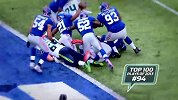 NFL-2014年休赛期-2013赛季百大好球-第94名：第15周巨人VS海鹰，林奇2码冲球达阵