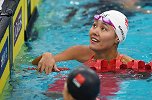 游泳争霸赛50自刘湘以0.03秒优势夺冠 闫子贝100蛙摘金