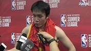 丁彦雨航：对抗和转换速度还要适应 会尽快找回状态