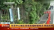日本东京中心地区发现高辐射值地点