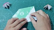 看起来是个盒子，其实是个迷你小本子，创意手工折纸视频