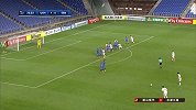 水原超远任意球竟直接射门 中卫郭桄善爆射偏出立柱