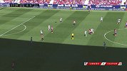 第22分钟马德里竞技球员萨乌尔射门