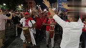 巴拿马球迷游街载歌载舞 这阵势碾压英格兰球迷