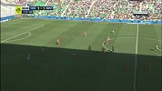 下半场补时第3分钟圣埃蒂安球员诺尔丹射门 - 打偏