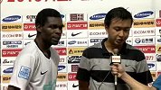 中超-13赛季-联赛-第16轮-武汉卓尔本特利接受赛后采访-花絮
