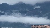 庐山瀑布再现“银河落九天”奇景 网友：诗仙李白诚不我欺